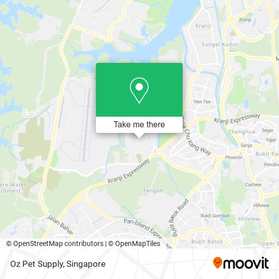 Oz Pet Supply map