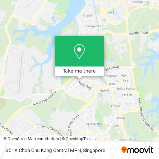 351A Choa Chu Kang Central MPH map