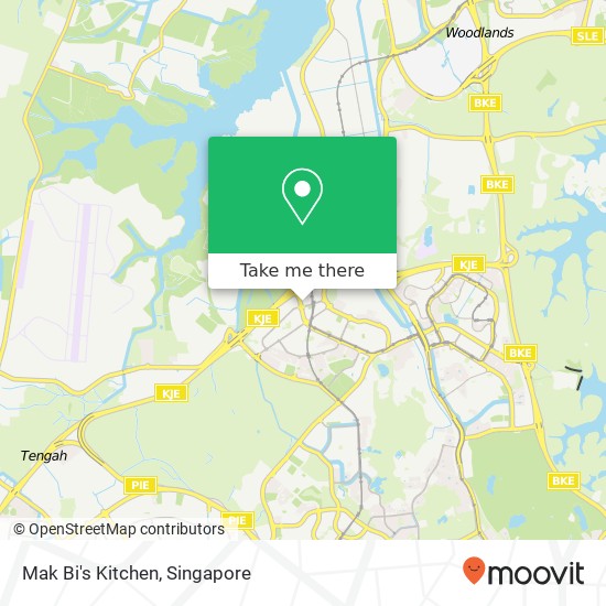 Mak Bi's Kitchen map
