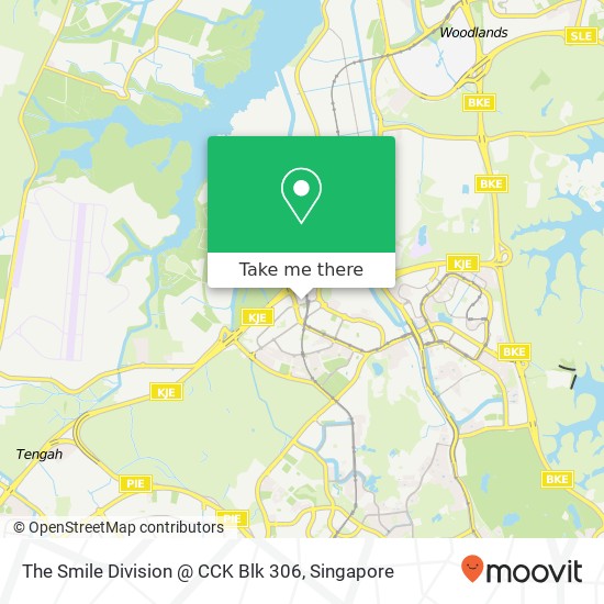 The Smile Division @ CCK Blk 306 map