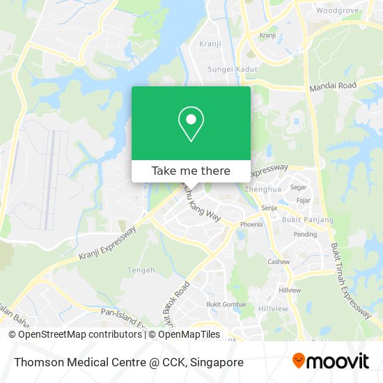 Thomson Medical Centre @ CCK地图