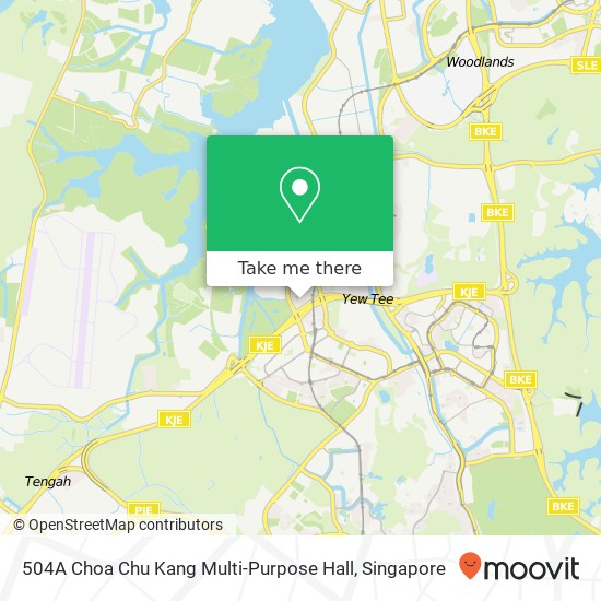 504A Choa Chu Kang Multi-Purpose Hall地图