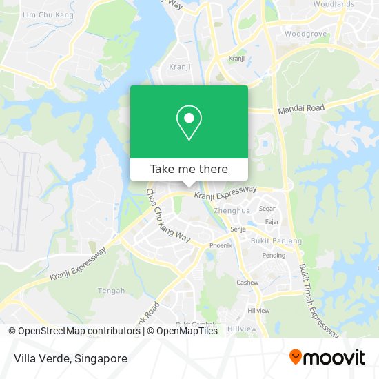Villa Verde map