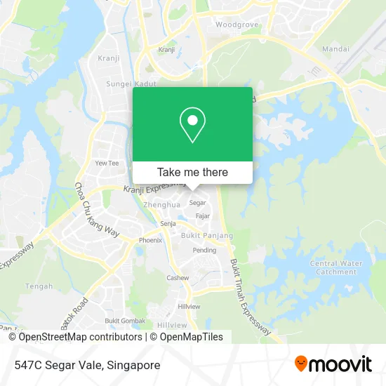 547C Segar Vale地图