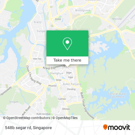 548b segar rd map