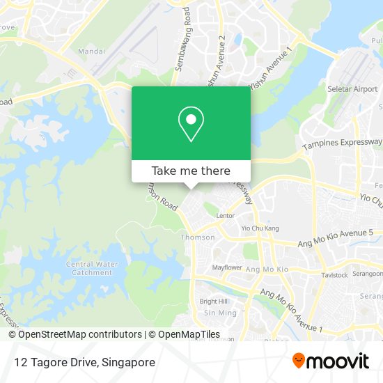 12 Tagore Drive地图
