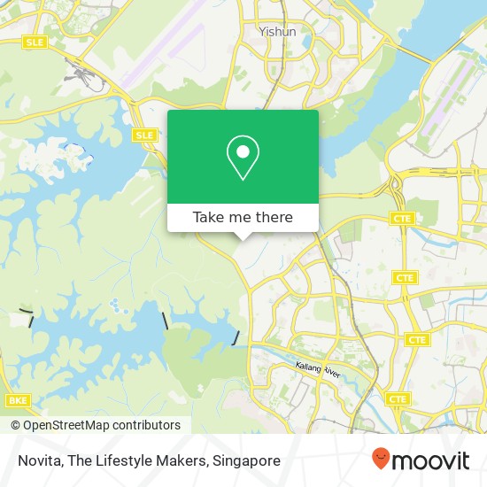 Novita, The Lifestyle Makers map