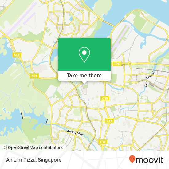 Ah Lim Pizza map