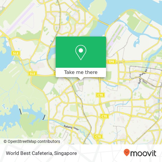 World Best Cafeteria map