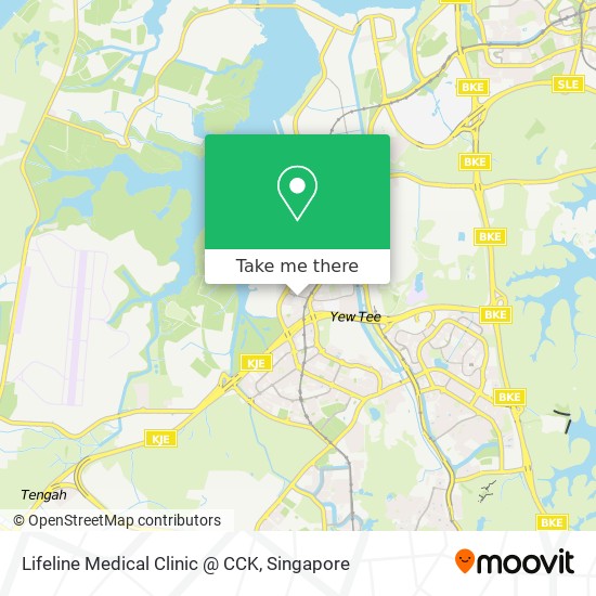 Lifeline Medical Clinic @ CCK地图