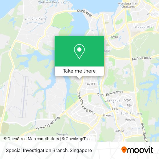 Special Investigation Branch map