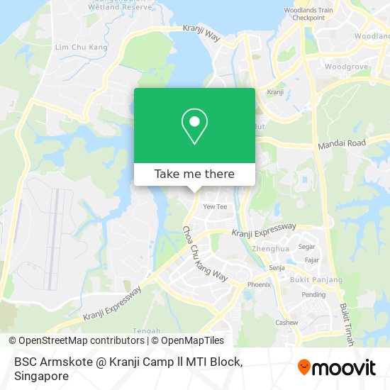 BSC Armskote @ Kranji Camp ll MTI Block map