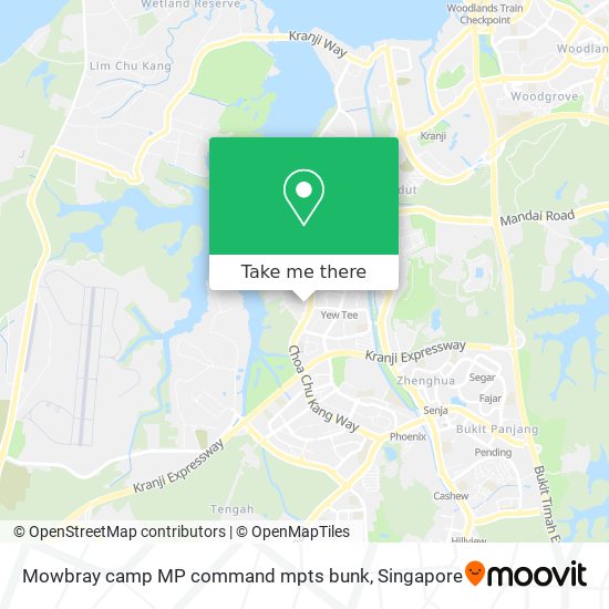 Mowbray camp MP command mpts bunk map