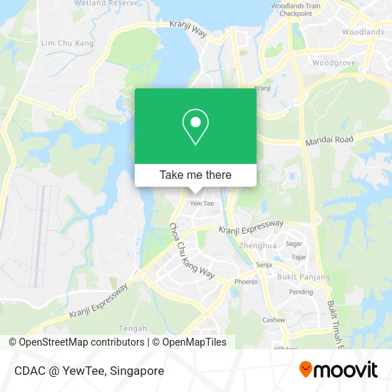 CDAC @ YewTee地图