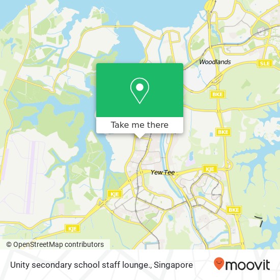 Unity secondary school staff lounge. map