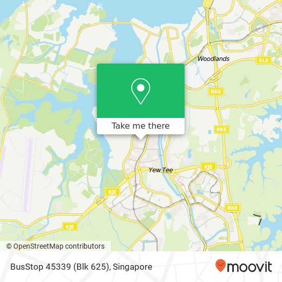 BusStop 45339 (Blk 625) map