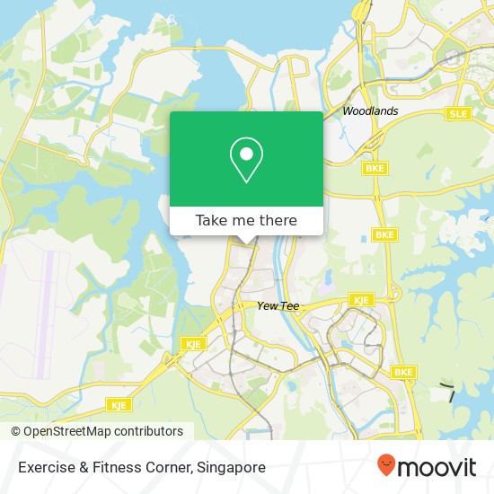 Exercise & Fitness Corner map