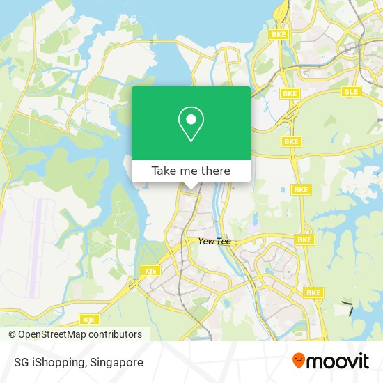 SG iShopping map