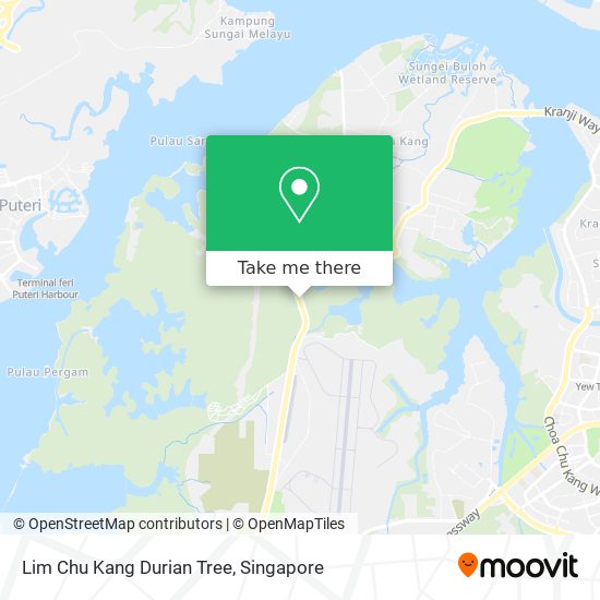 Lim Chu Kang Durian Tree地图