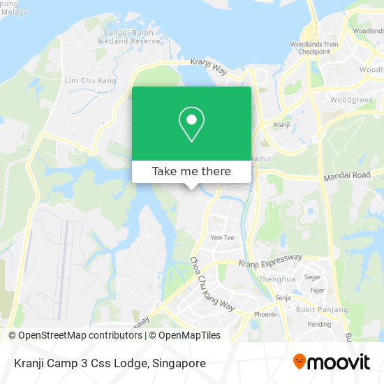 Kranji Camp 3 Css Lodge地图