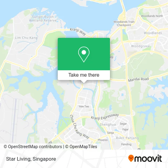 Star Living map