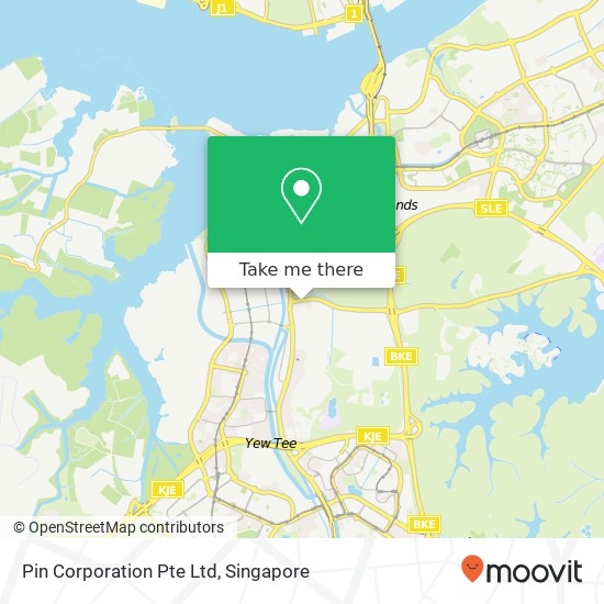 Pin Corporation Pte Ltd map