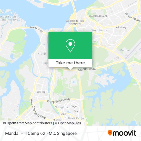 Mandai Hill Camp 62 FMD map