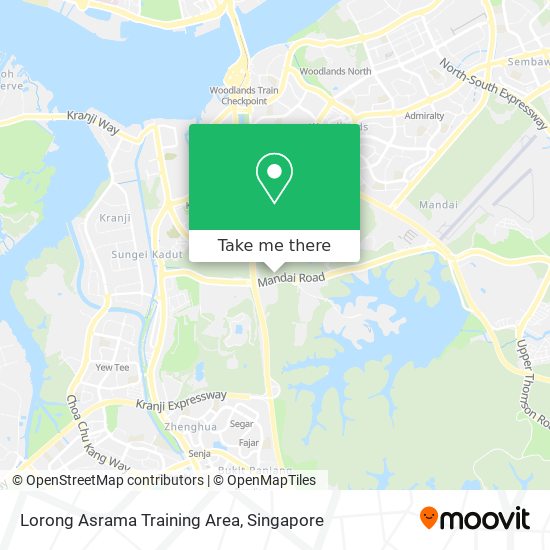 Lorong Asrama Training Area map