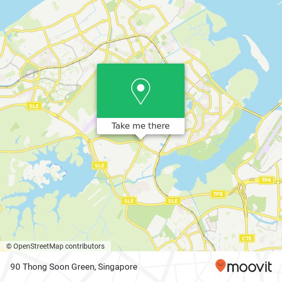 90 Thong Soon Green地图