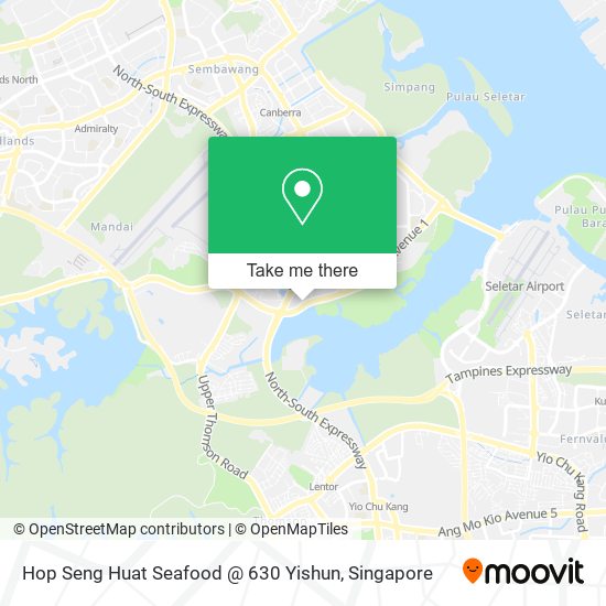 Hop Seng Huat Seafood @ 630 Yishun地图