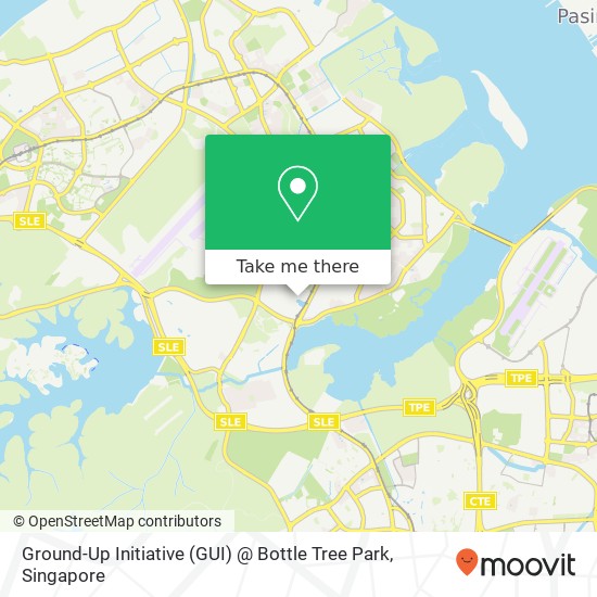 Ground-Up Initiative (GUI) @ Bottle Tree Park map