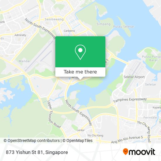 873 Yishun St 81地图