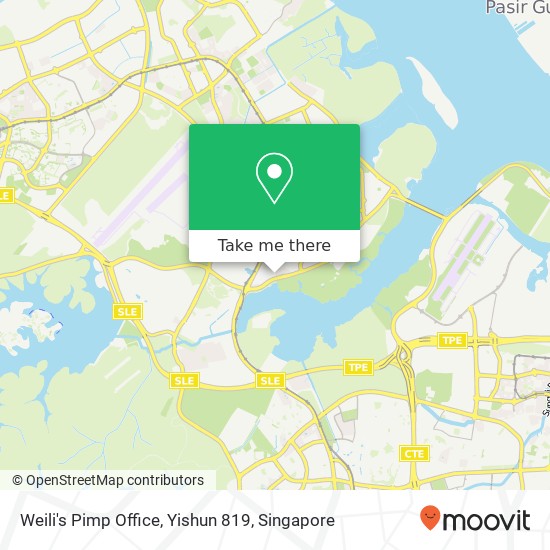 Weili's Pimp Office, Yishun 819 map