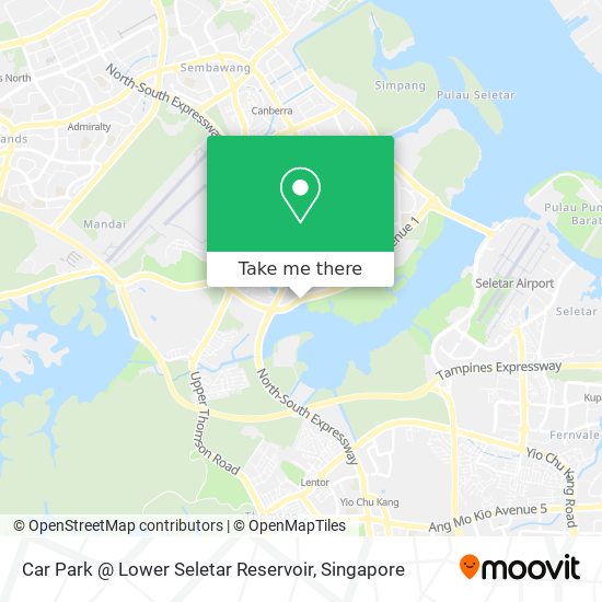 Car Park @ Lower Seletar Reservoir map