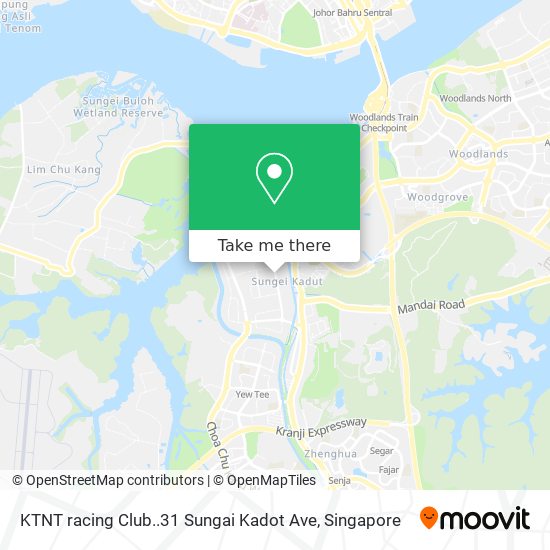KTNT racing Club..31 Sungai Kadot Ave map