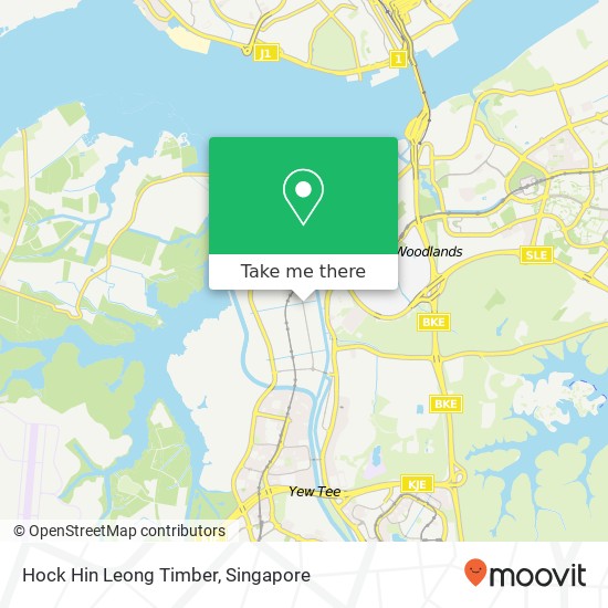 Hock Hin Leong Timber map