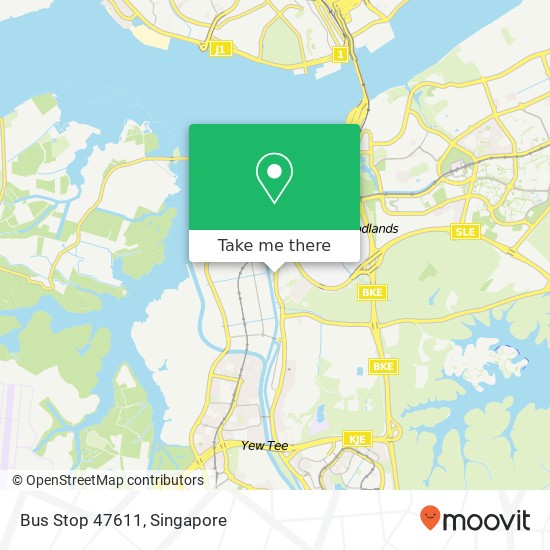 Bus Stop 47611 map