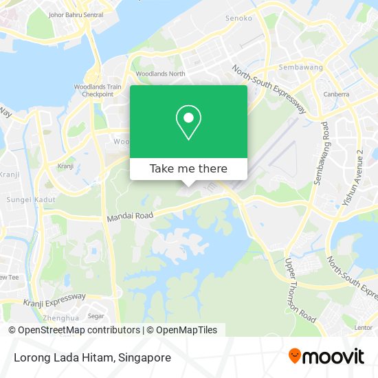 Lorong Lada Hitam map