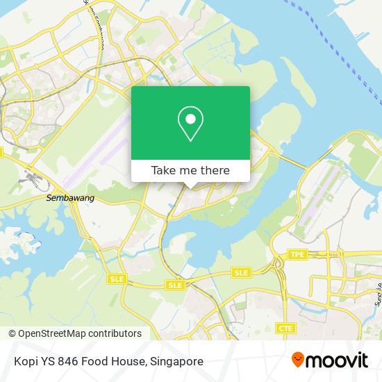 Kopi YS 846 Food House地图