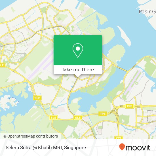 Selera Sutra @ Khatib MRT map