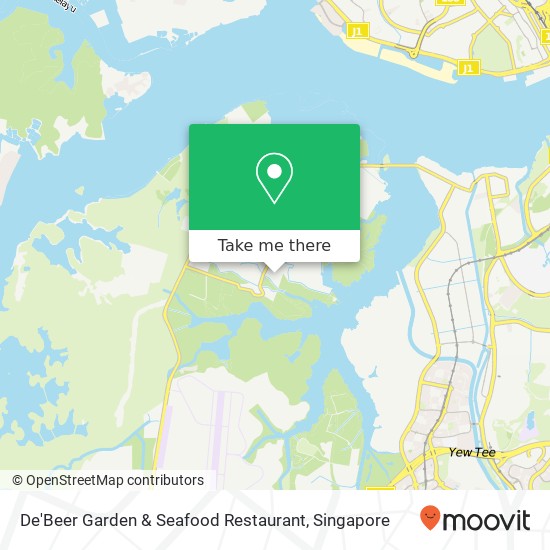 De'Beer Garden & Seafood Restaurant map