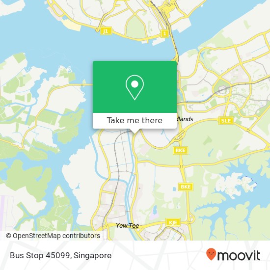 Bus Stop 45099 map