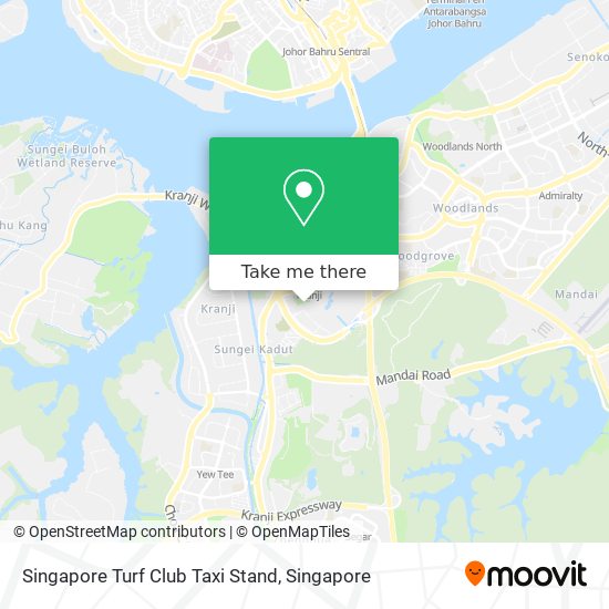 Singapore Turf Club Taxi Stand map