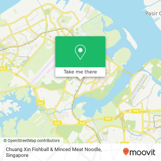 Chuang Xin Fishball & Minced Meat Noodle map