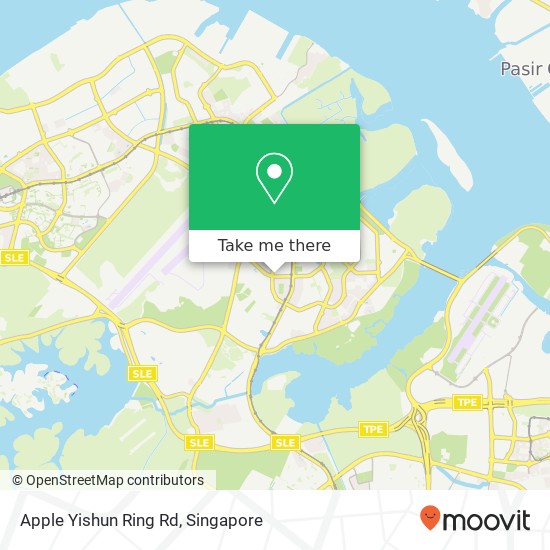 Apple Yishun Ring Rd map