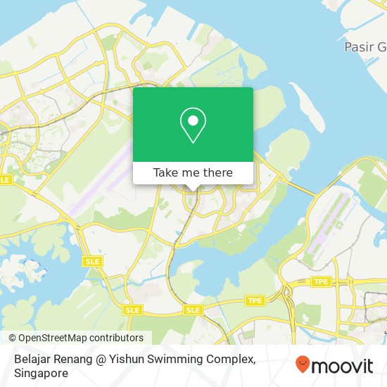 Belajar Renang @ Yishun Swimming Complex map