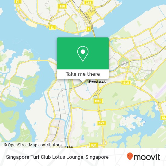 Singapore Turf Club Lotus Lounge map