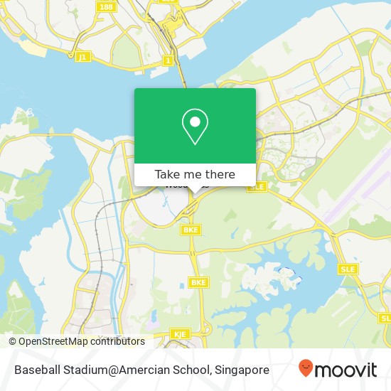 Baseball Stadium@Amercian School map