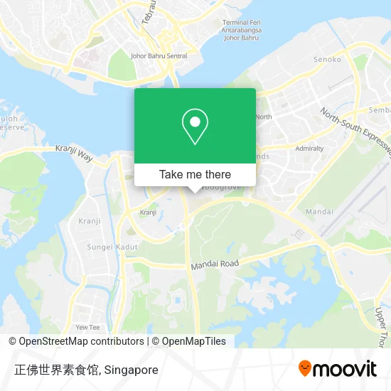 正佛世界素食馆 map