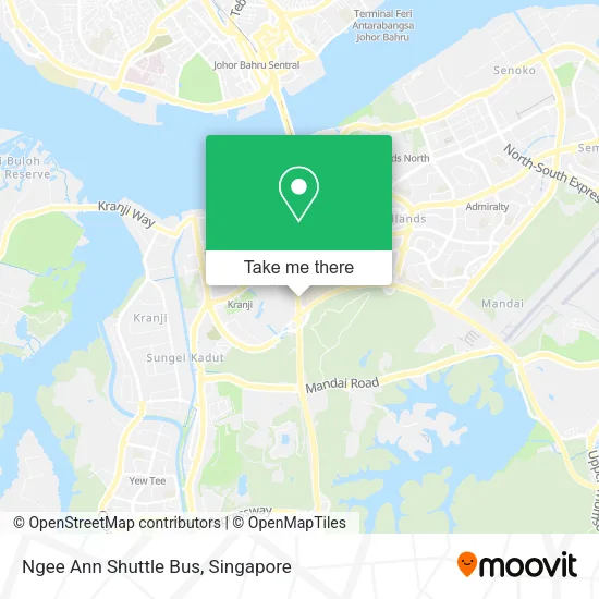 Ngee Ann Shuttle Bus map